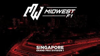 MidWest eSports F1: Singapore Grand Prix [Division 1 - Season 13]