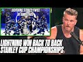 Pat McAfee Reacts To The Tampa Bay Lightning Winning The Stanley Cup Back To Back