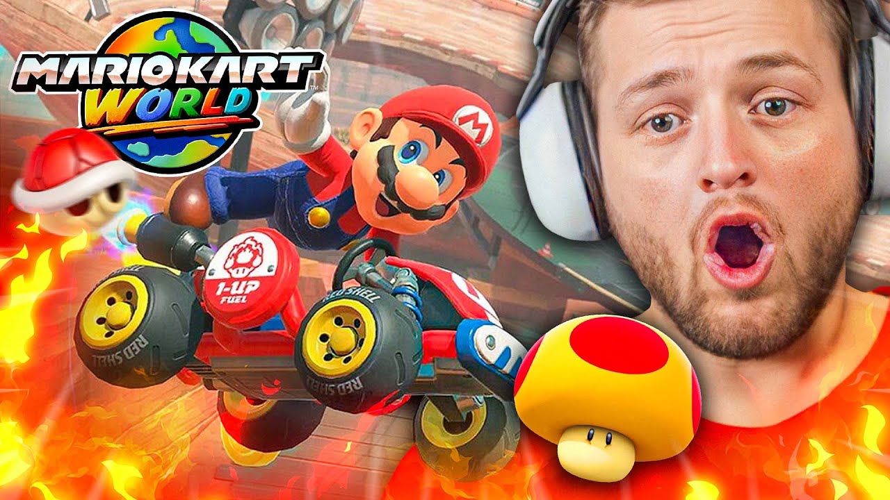 😱😍MARIO KART WORLD ist DA! - Meine ERSTEN RUNDEN auf der NEUEN Switch 2!