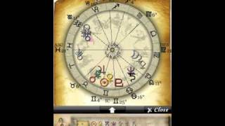 [iPhone App] draw the birth chart by horoscope JIKU for iPhone (natal chart) screenshot 5