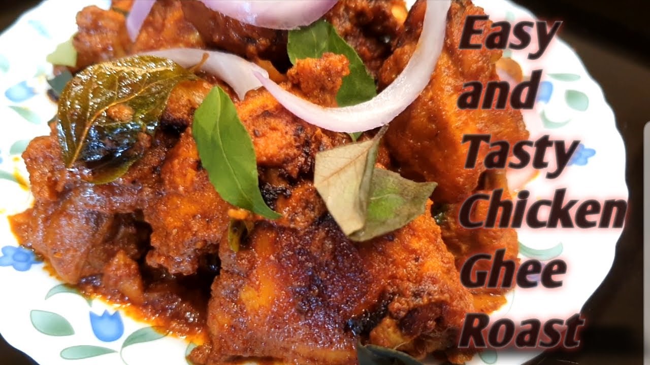 The Easiest Way to Make Chicken Ghee Roast Simple Easy Restaurant Style chicken ghee roast