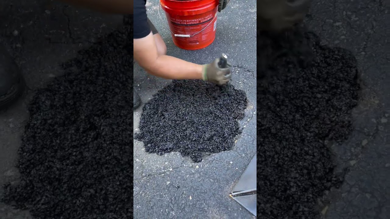 Satisfying Pothole Repair
