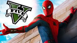 GTA 5 : SPIDERMAN in GTA 5 !! Rachitroo