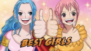 Luffy Harem with Shirahoshi, Vivi and Rebecca | One Piece