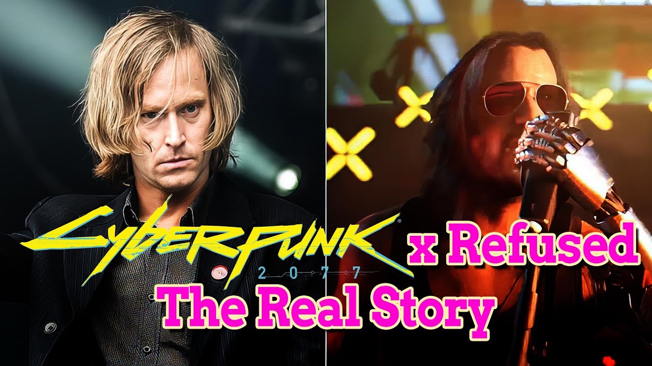 THE MAN BEHIND JOHNNY SILVERHAND | DENNIS LYXZÉN | CYBERPUNK 2077 | VÄNNÄS KASINO | REFUSED