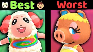 BEST & WORST Animal Crossing Villagers of EVERY SPECIES...