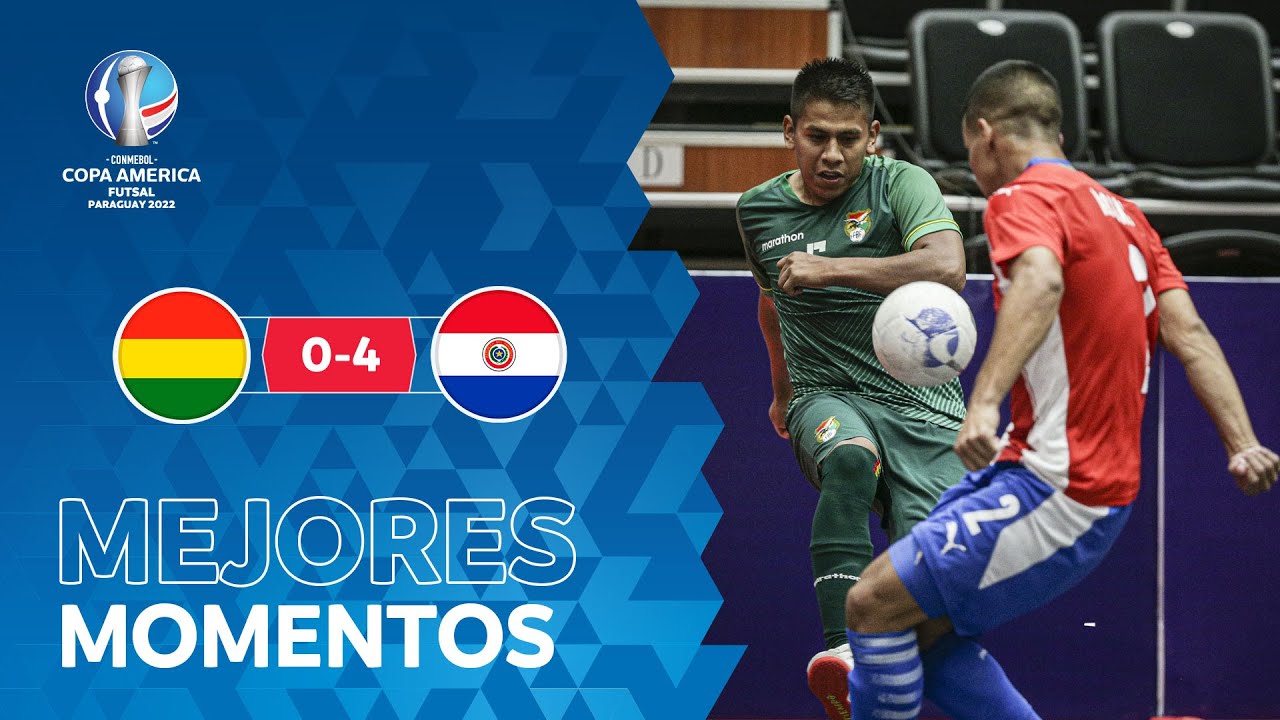Thumbnail do vídeo: CA Futsal Highlights | Bolivia 0-4 Paraguay