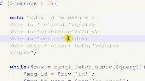 PHP Tutorials // PM System (Part 11/15)