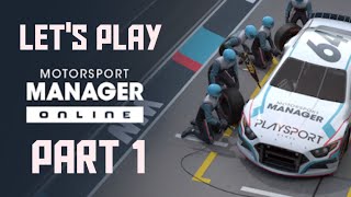 Let's Play: Motorsport Manager Online - Part 1 screenshot 5