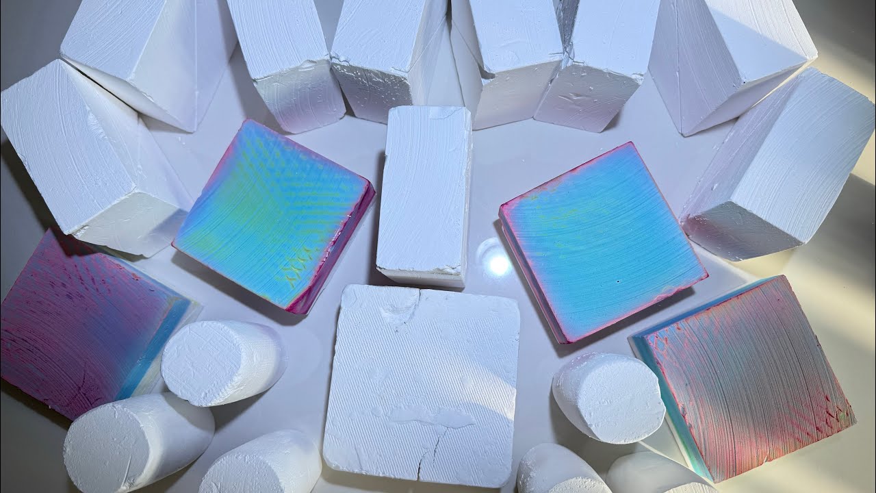 Triangle Crispy Chalk丨Dyeing gym chalk丨Cylinder chalk helps sleep and decompress