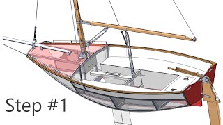 (Step#1) How to Design a Sailing boat by SolidWorks