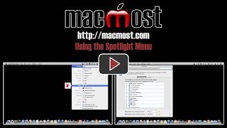 Using the Spotlight Menu (#975)