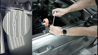 How To Use This PDR Tool  Double Shot Blades  Paintless Dent Repair