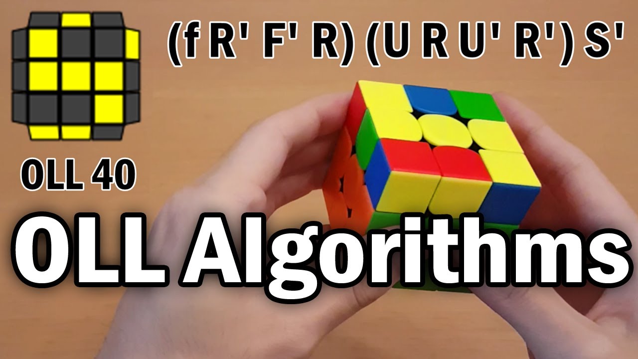 New] Rubik's Cube: All 57 OLL Algorithms & Finger Tricks - YouTube