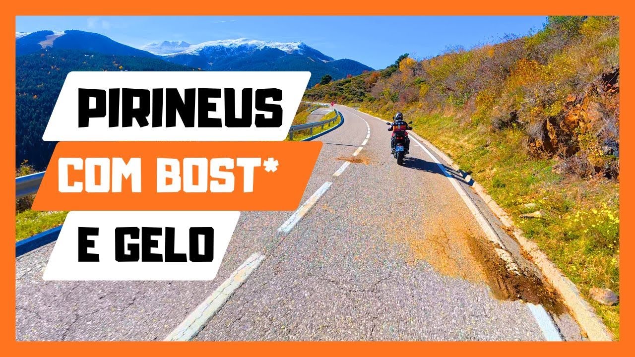 Collada de Toses e Coll de la Creueta - Subimos as montanhas de Moto | Pista traiçoeira!