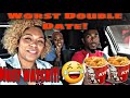 DOUBLE DATE !!!!! HemiLife44/ Living with Mazi /Yazz 😂😂😂 #dating #fastfood