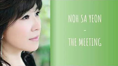 NOH SA YEON - THE MEETING (HAN + ROM + ENG + FR) | CANDICEANDNOTCANDYUP