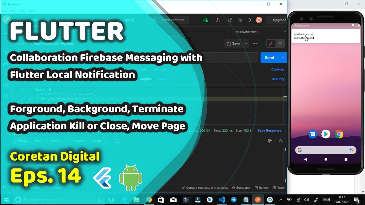 Flutter messaging