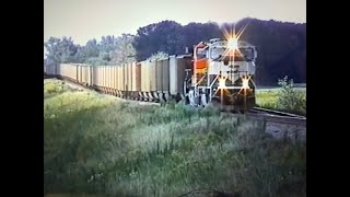 BNSF at Andover and Coon Creek, August 19 & 20, 2001