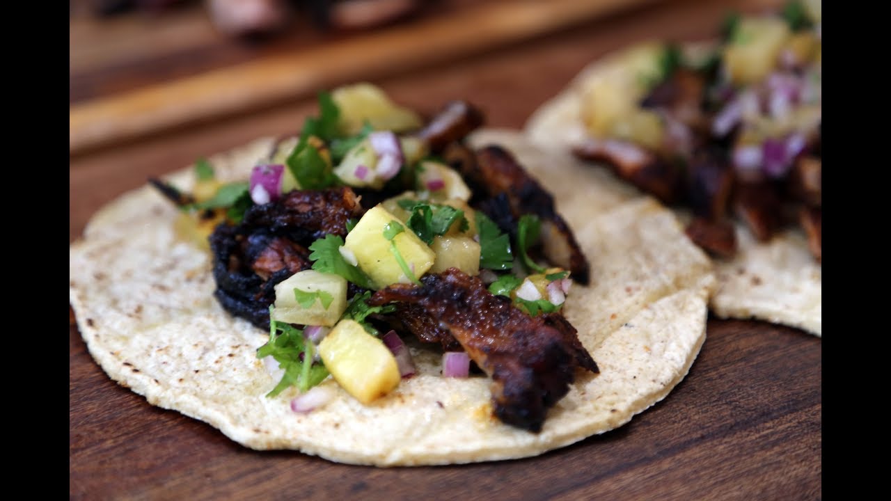 Grilled Pork Tacos, Al Pastor Style KQED Food YouTube