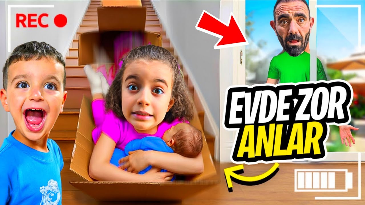 POYRAZ ELİF ELANIN BAKICISI OLDU EVDE ZOR ANLAR!!