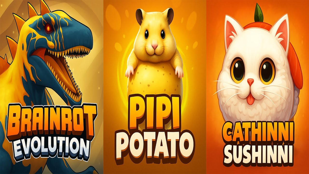 Brainrot Evolution - Huge Update New World | Pipi Potato & Cathinni ...