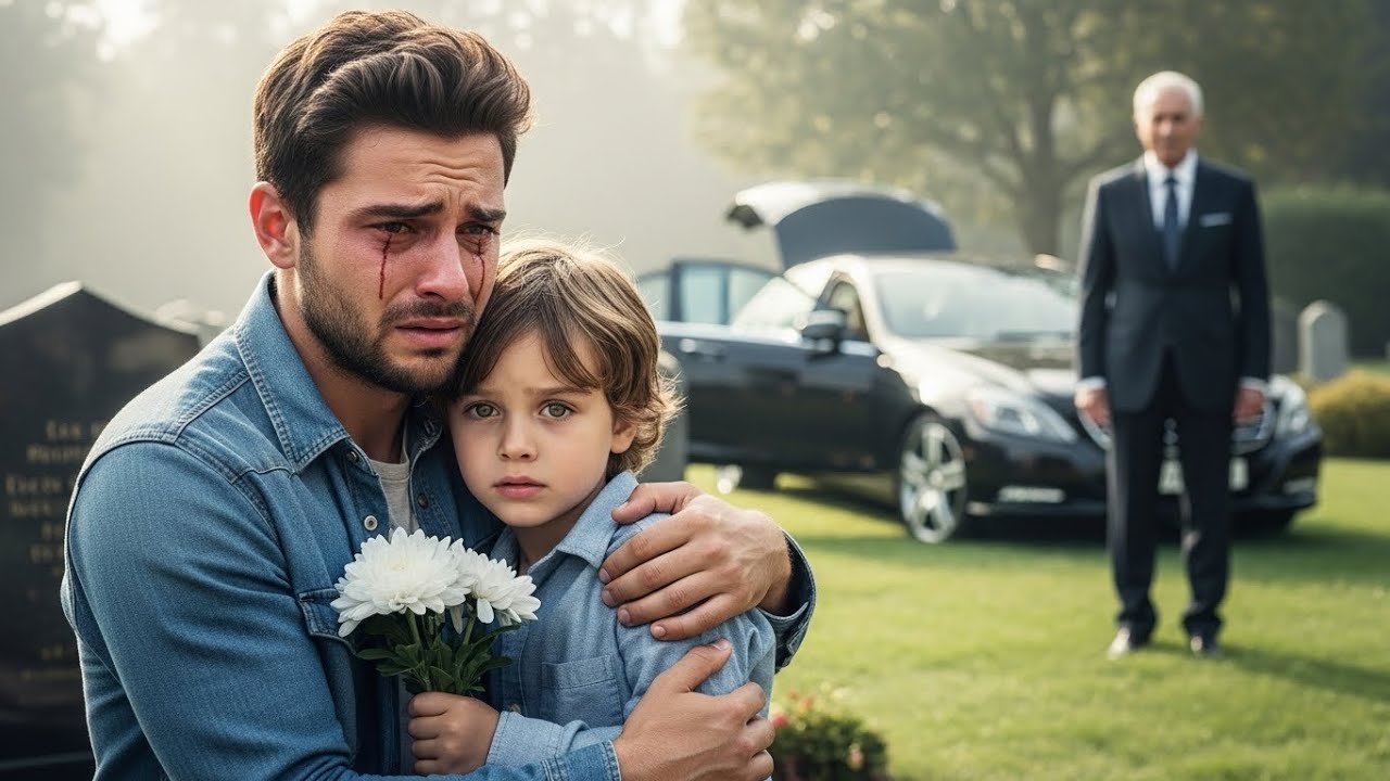 I Was Mourning At Her Grave With Our Son When A Luxury Car Pulled Up—Her Father Had Finally Found Us