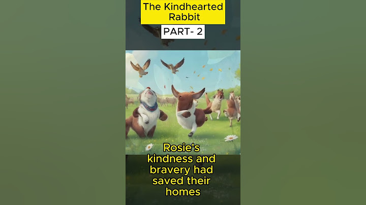 The Kindhearted Rabbit  PART  2  | Kids Storytelling |  @CartoonNextOfficial #shorts #cartoon  ​