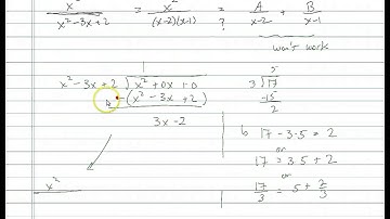 MT182 7.5  Partial Fraction Examples 2