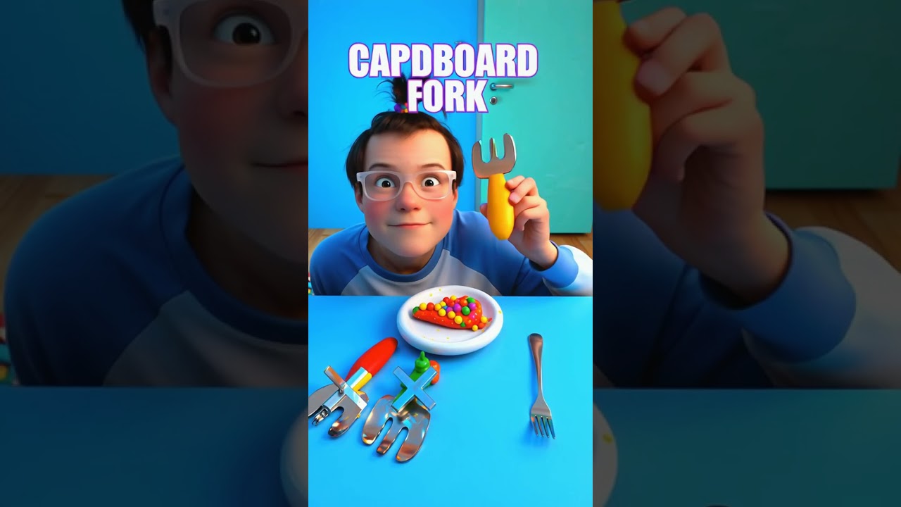 WOW So Many! 🍴✨ Testing Different Kinds Of Forks 😲🌈