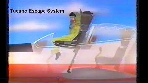 Martin Baker Ejection seat in a Tucano