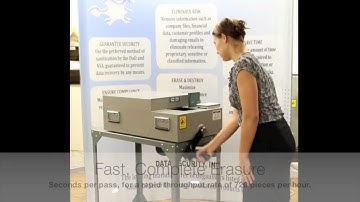 Portable Degausser: HPM-1 Degausser from Data Security, Inc.