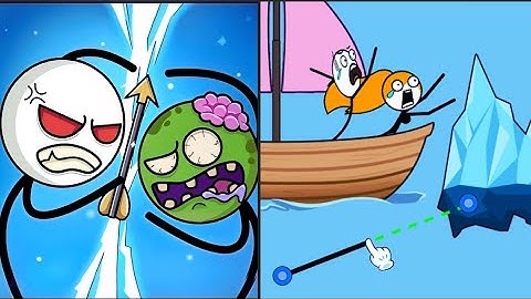 "Stick Shot VS Escape Rope (WEEGOON ) - Part 1 🔥 | Which Game Do you Like  Gameplay  (Android, iOS)"