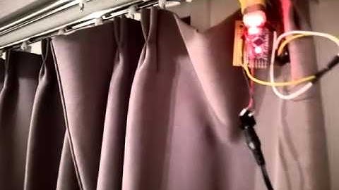 カーテン自動で開けるくん-タイマー付き- arduino 電子工作