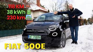 Fiat 500e 42kWh - test of a real city good Stellantis Fiat 500e Elektryczny Fiat 500 Akumulator 21kwh Zasięg Realny Ok 100 Km 4k 60fps