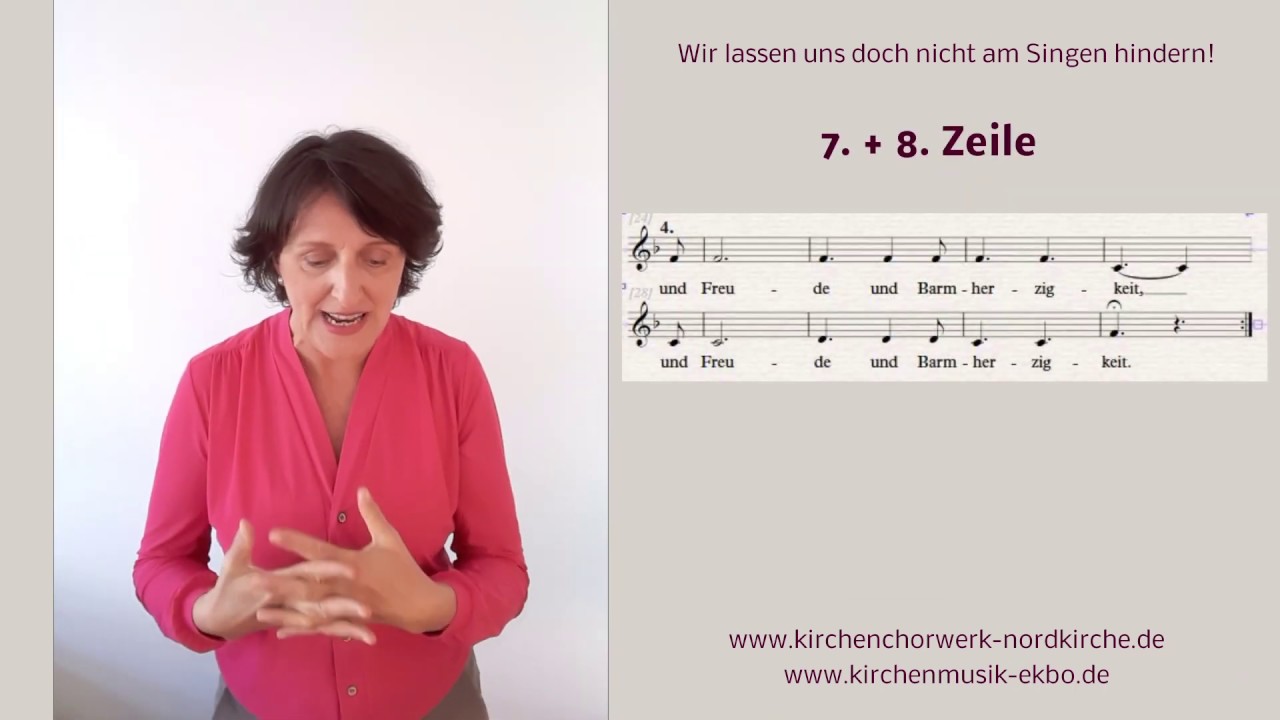 Nr. 2 Er weidet seine Herde - Einstudierungs-Video