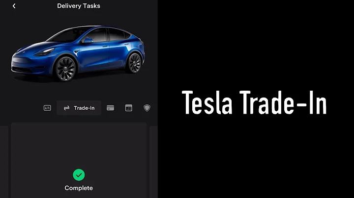 Tesla Trade-In Process