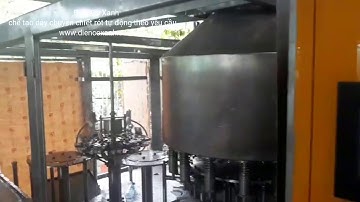 Điện Cơ Xanh chế tạo dây chuyền chiết rót tự động theo yêu cầu