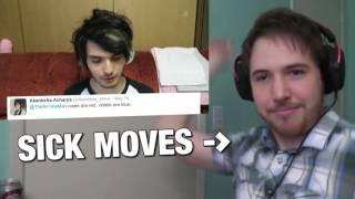 LOST PAUSE  REACTS TO -  THE ANIME MAN CRINGE POEMS