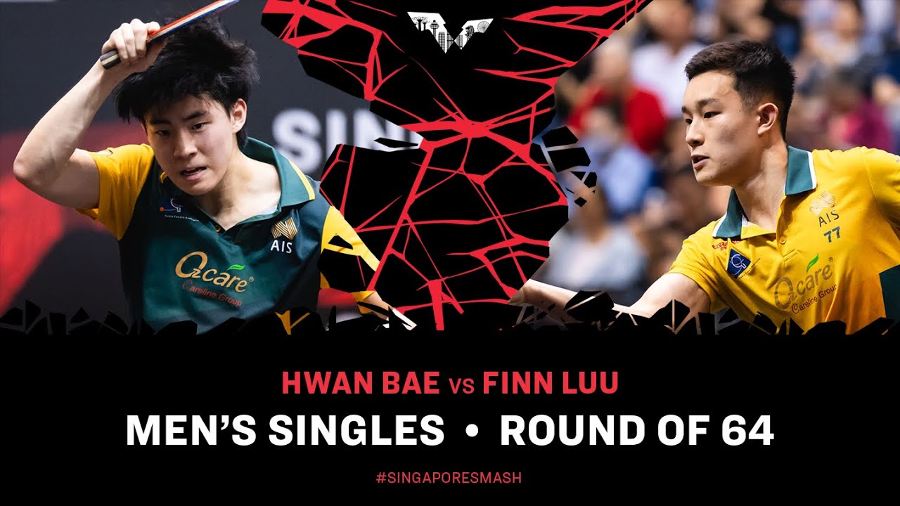 Hwan Bae vs Finn Luu | MS R64 | Singapore Smash 2025