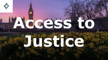 Access to Justice | English Legal System