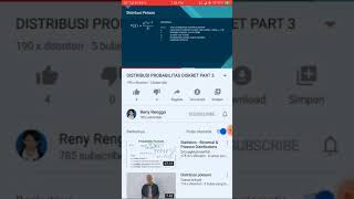 Distribusi Probabilitas Diskret part 3