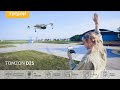 Tomzon d25 wifi fpv 4k low budget drone  just released 