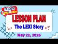 LESSON PLAN – LEXI STORY _ Tagalog Love Stories _ Barangay Love Stories MAY 22, 2026