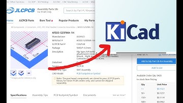 How to import JLCPCB/EasyEDA Footprints & Symbols Into KiCad Easily