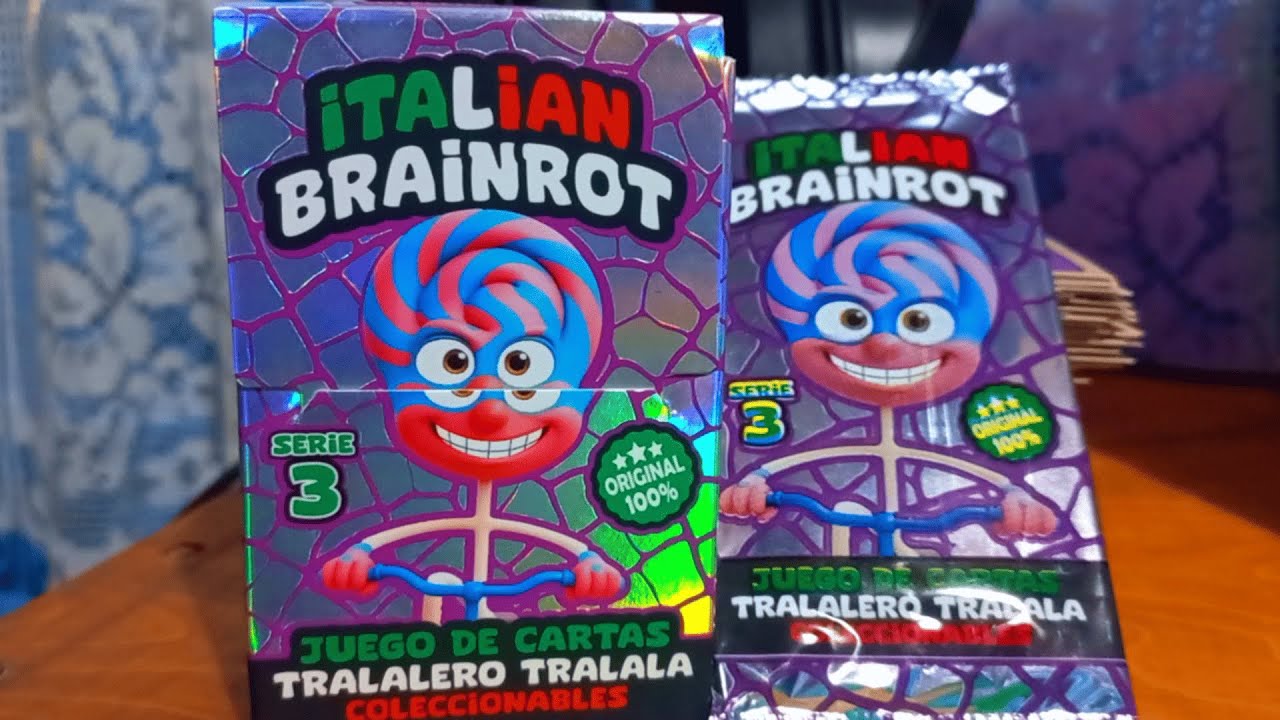 Unboxing cartas ITALIAN BRAINROT SERIE 3 2025 #flashgondor