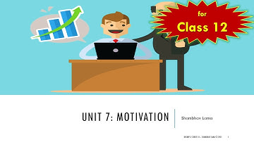 Motivation | Unit 7 | Business Studies | Class 12 | NEB | Learn easily in Nepali