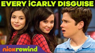 Every iCarly Disguise Ever | NickRewind