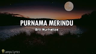 PURNAMA MERINDU 🎵 - Siti Nurhaliza | Tami Aulia Cover | Lyrics - Lirik