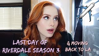 Last day of Riverdale season 3 & moving back to LA | Madelaine Petsch